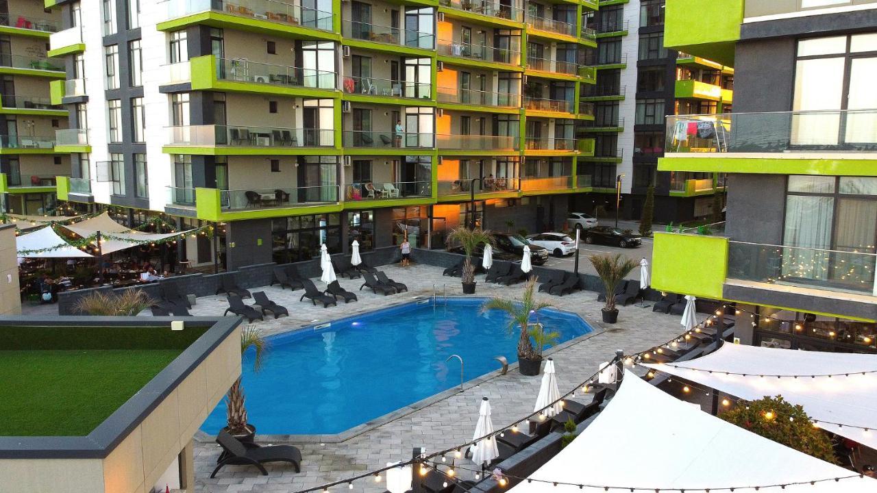 Paradise Sea View 2Bd Apt Spa N Pools Beach Resort Năvodari 외부 사진